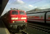 Zug 2804 unter Diesel